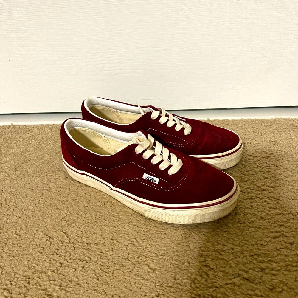 Vans Authentic Red Corduroy